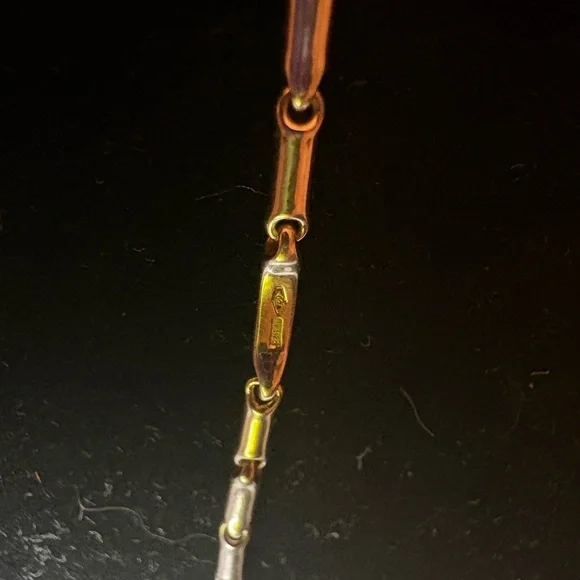 Elegant CHIMENTO 18k White Gold Heart Necklace - Picture 13 of 13